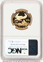 1988-P Proof Gold Eagle 1/2 oz Brown Label NGC PF70