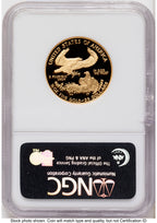 1995-W Proof Gold Eagle 1/2 oz Brown Label NGC PF70