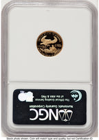 1996-W Proof Gold Eagle 1/10 oz Brown Label NGC PF70