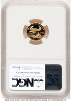 1998-W Proof Gold Eagle 1/10 oz Brown Label NGC PF70