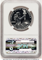 2014-W Proof Platinum Eagle 1 oz ER Blue NGC PF70
