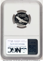 1997-W Proof Platinum Eagle 1/4 oz Brown Label NGC PF70