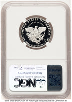 2005-W Proof Platinum Eagle 1/2 oz Brown Label NGC PF70