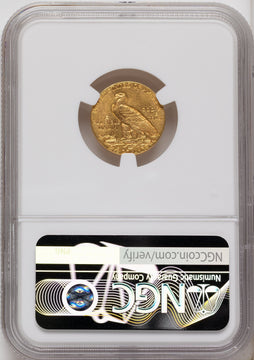 1909 $2.50 Indian Quarter Eagle NGC MS61
