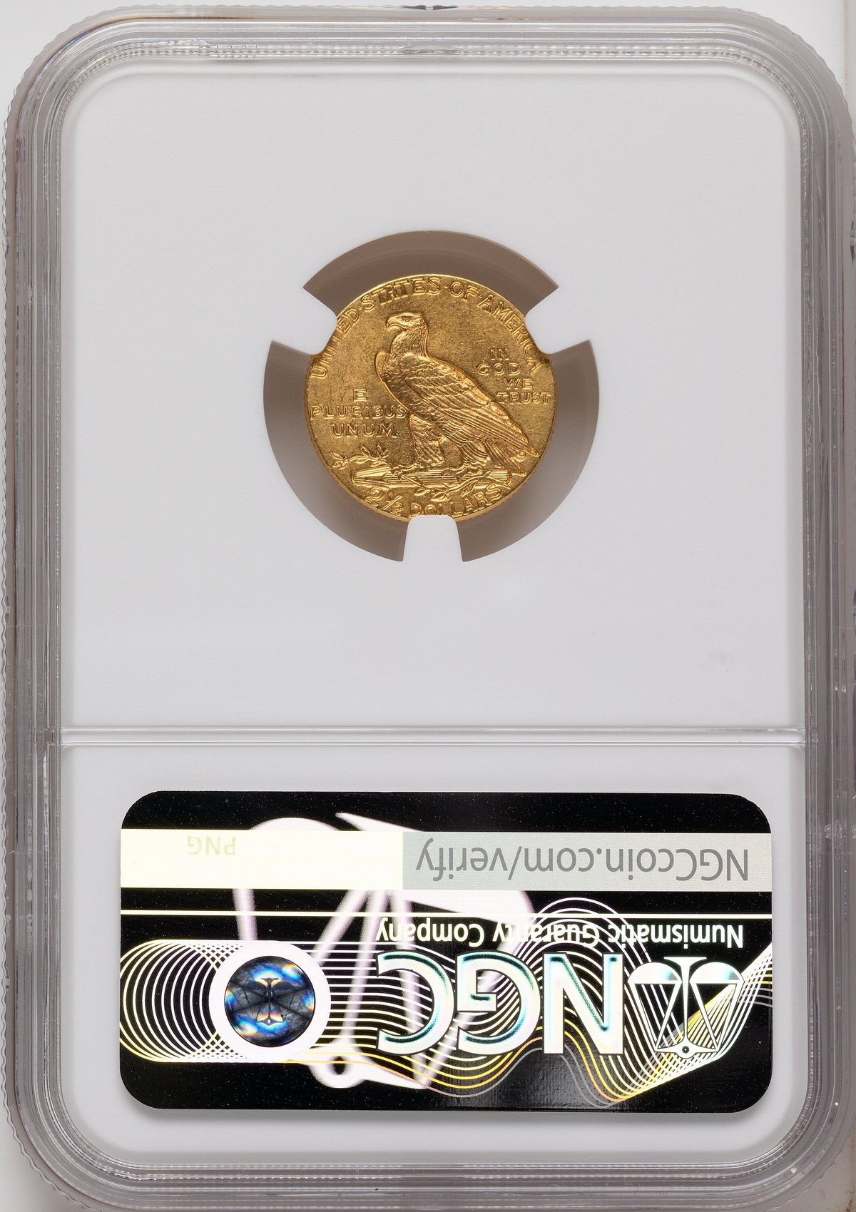 1909 $2.50 Indian Quarter Eagle NGC MS61