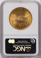 1899-S $20 Liberty Double Eagle NGC MS62