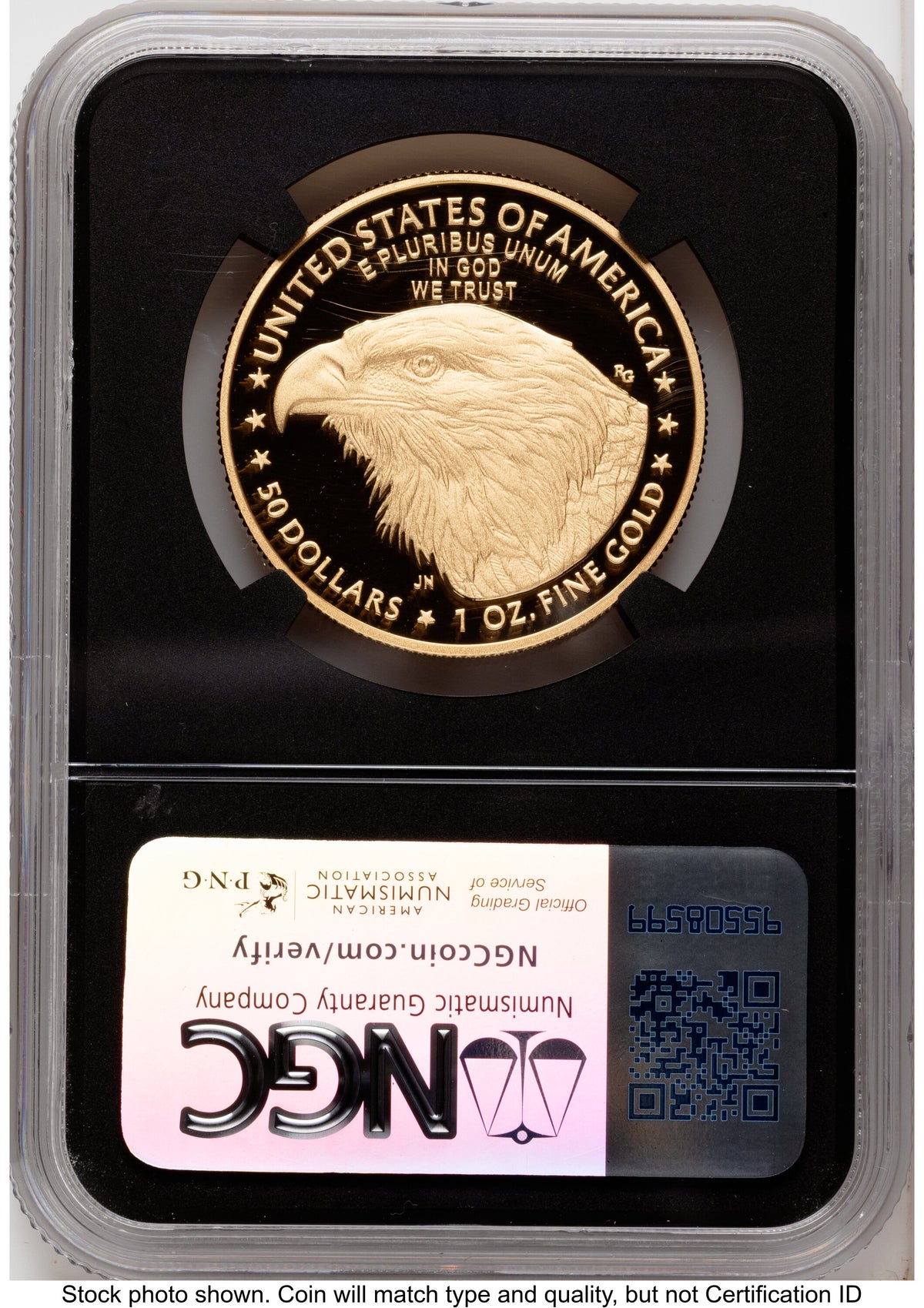 2025-W Proof Gold Eagle 1 oz FDI Jennie Eagle Flag NGC PF70 Norris