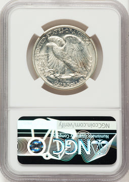 1940-S 50C Walking Liberty Half Dollar NGC MS66+