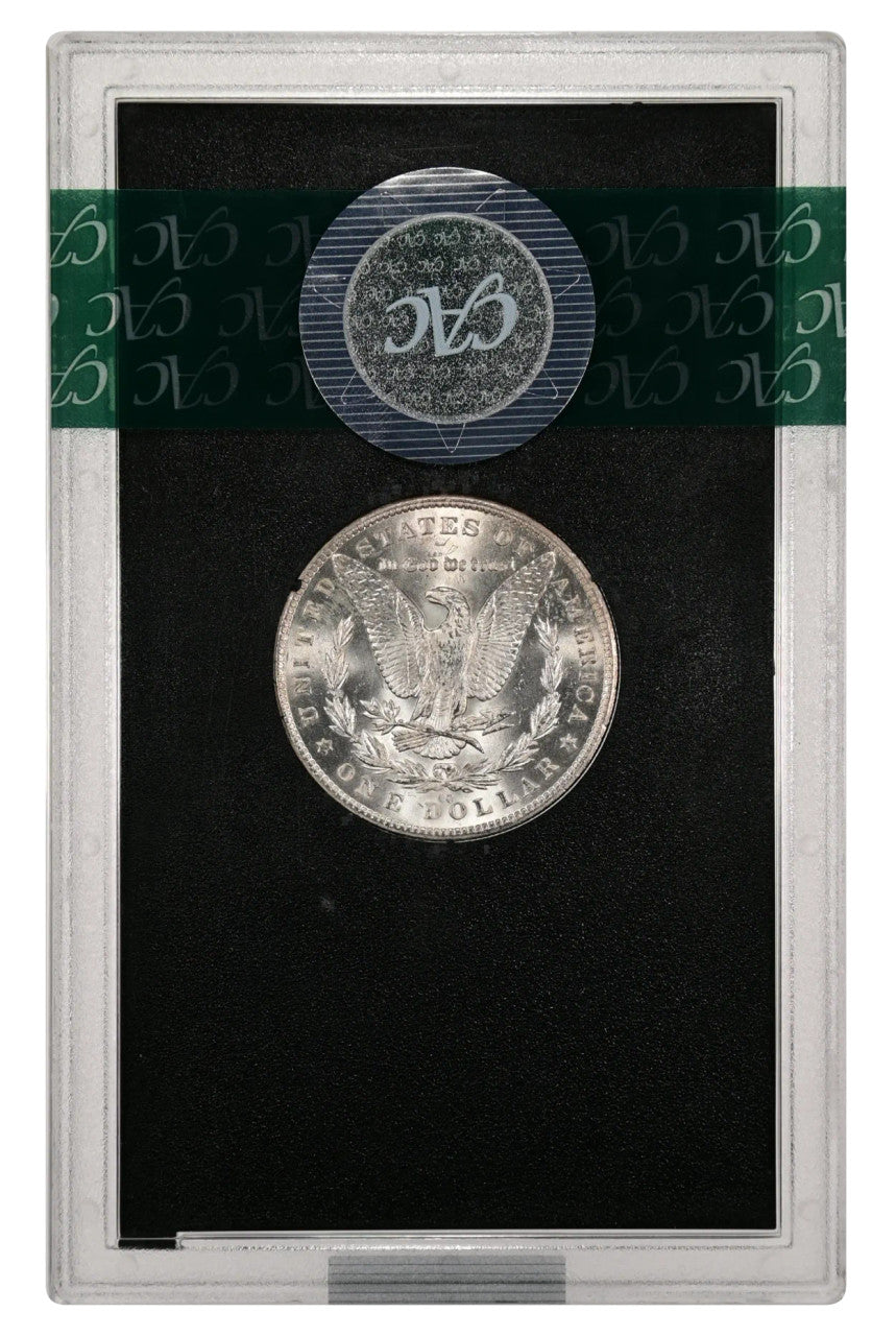 1882-CC $1 GSA Treasure Hoard Morgan Dollar CACG MS62
