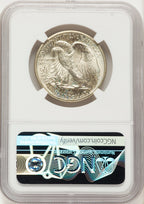 1941 50C CAC Walking Liberty Half Dollar NGC MS67+