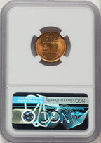1933-D 1C RD Lincoln Cent NGC MS67
