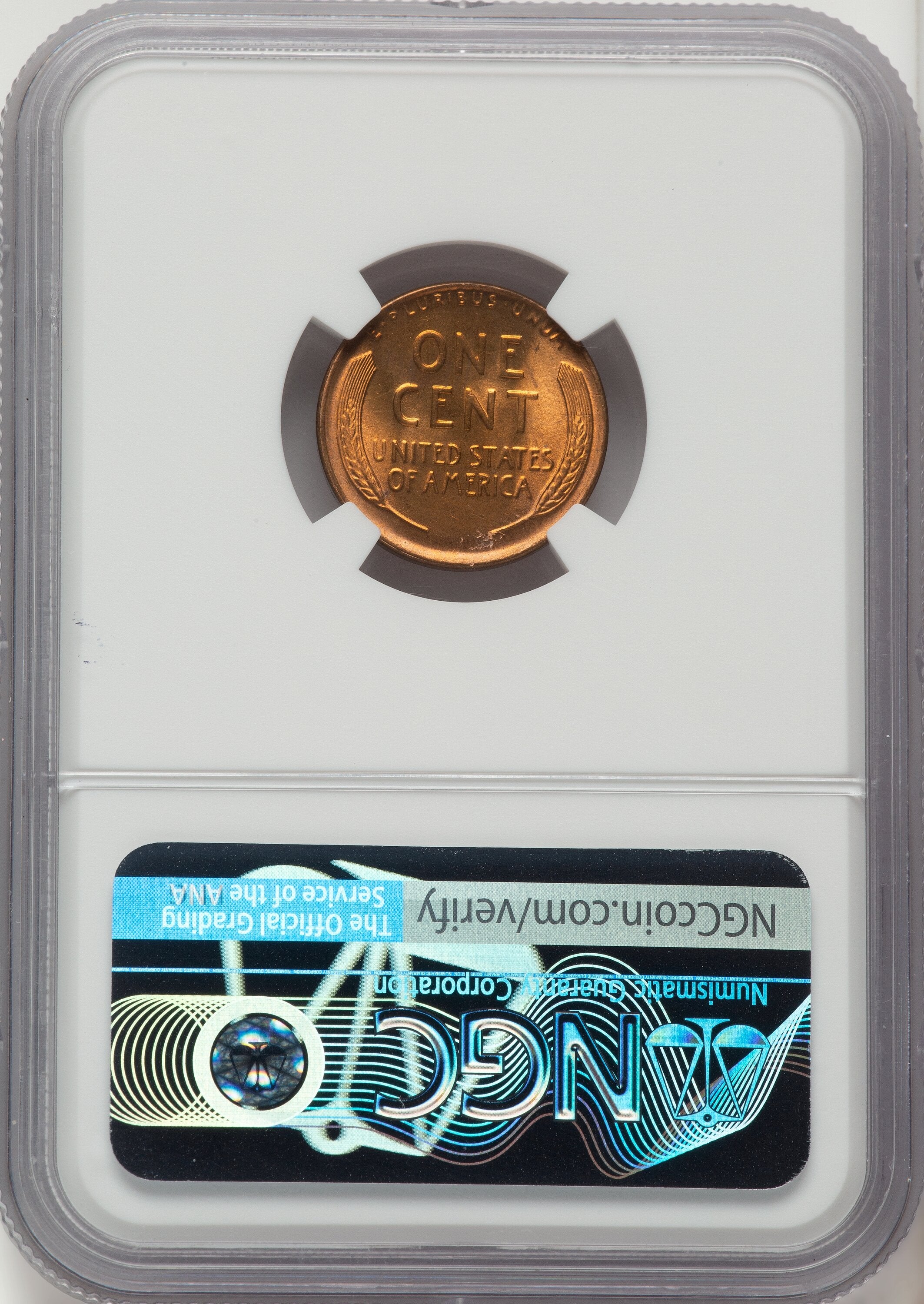 1933-D 1C RD Lincoln Cent NGC MS67