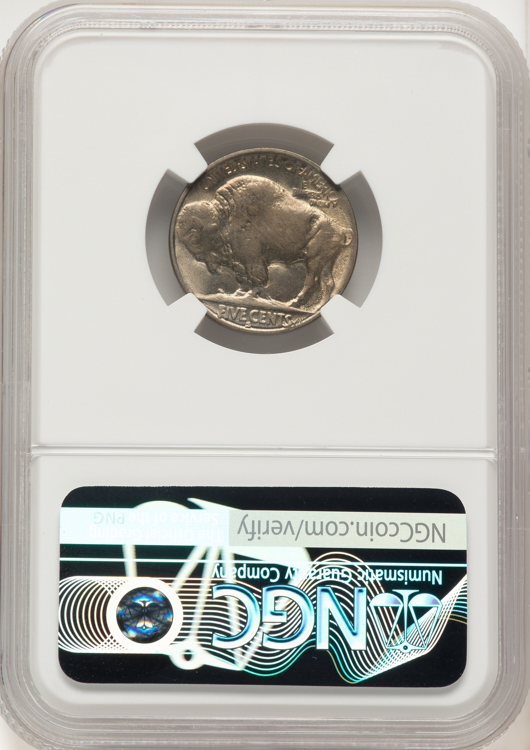 1925-S 5C Buffalo Nickel NGC MS64