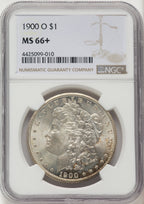 1900-O Morgan Dollar NGC MS66+