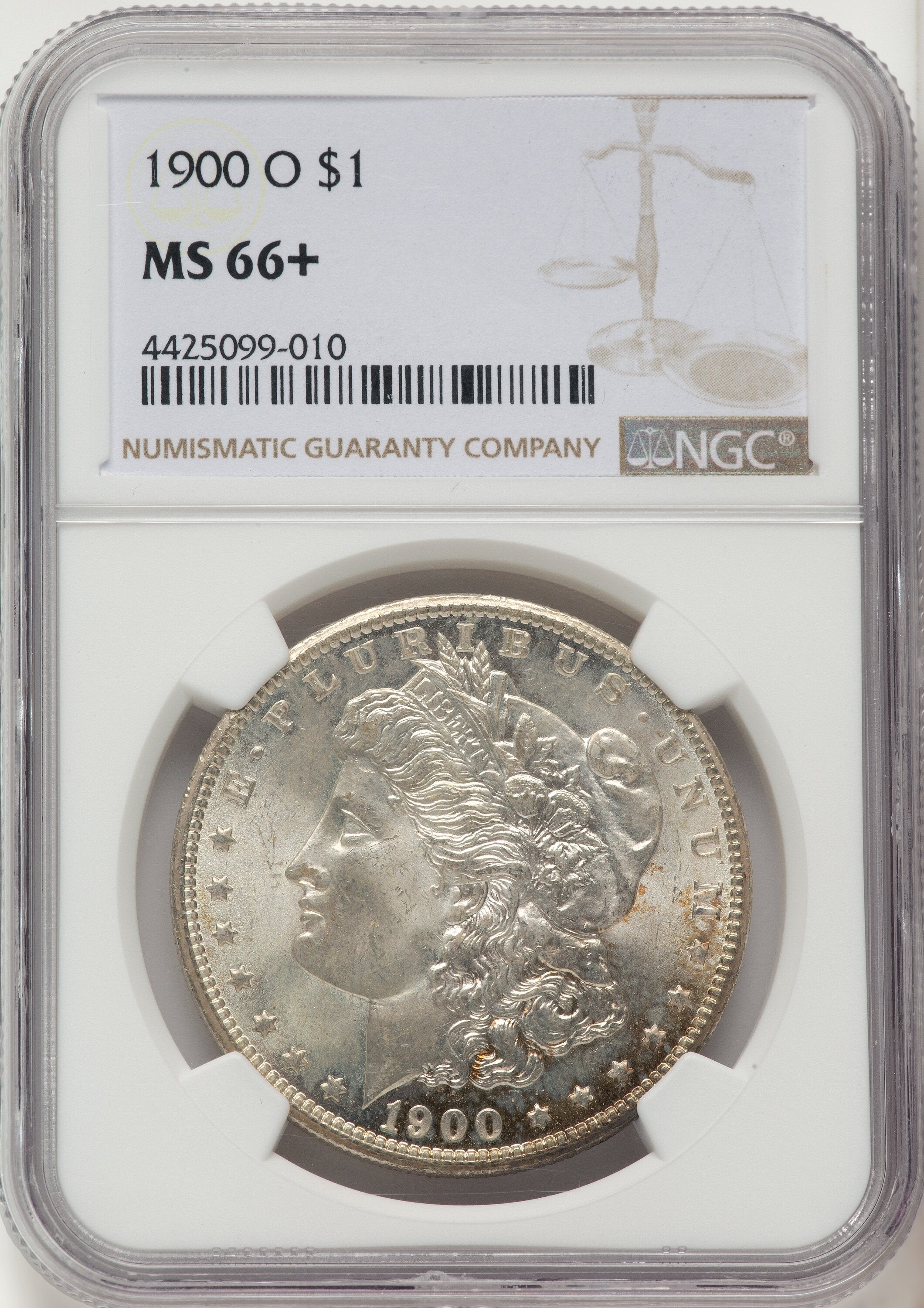 1900-O Morgan Dollar NGC MS66+
