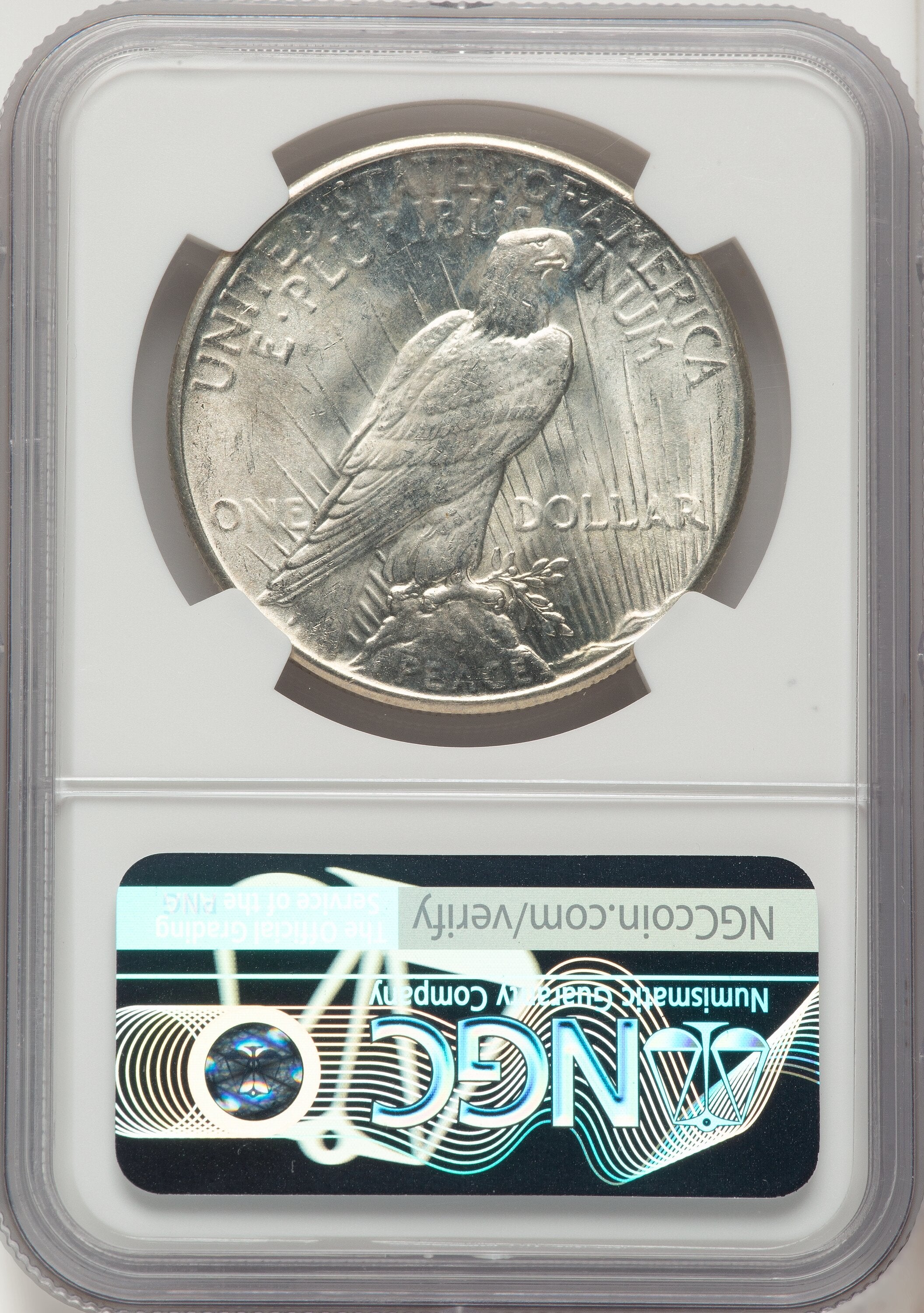 1926 Peace Dollar NGC MS66