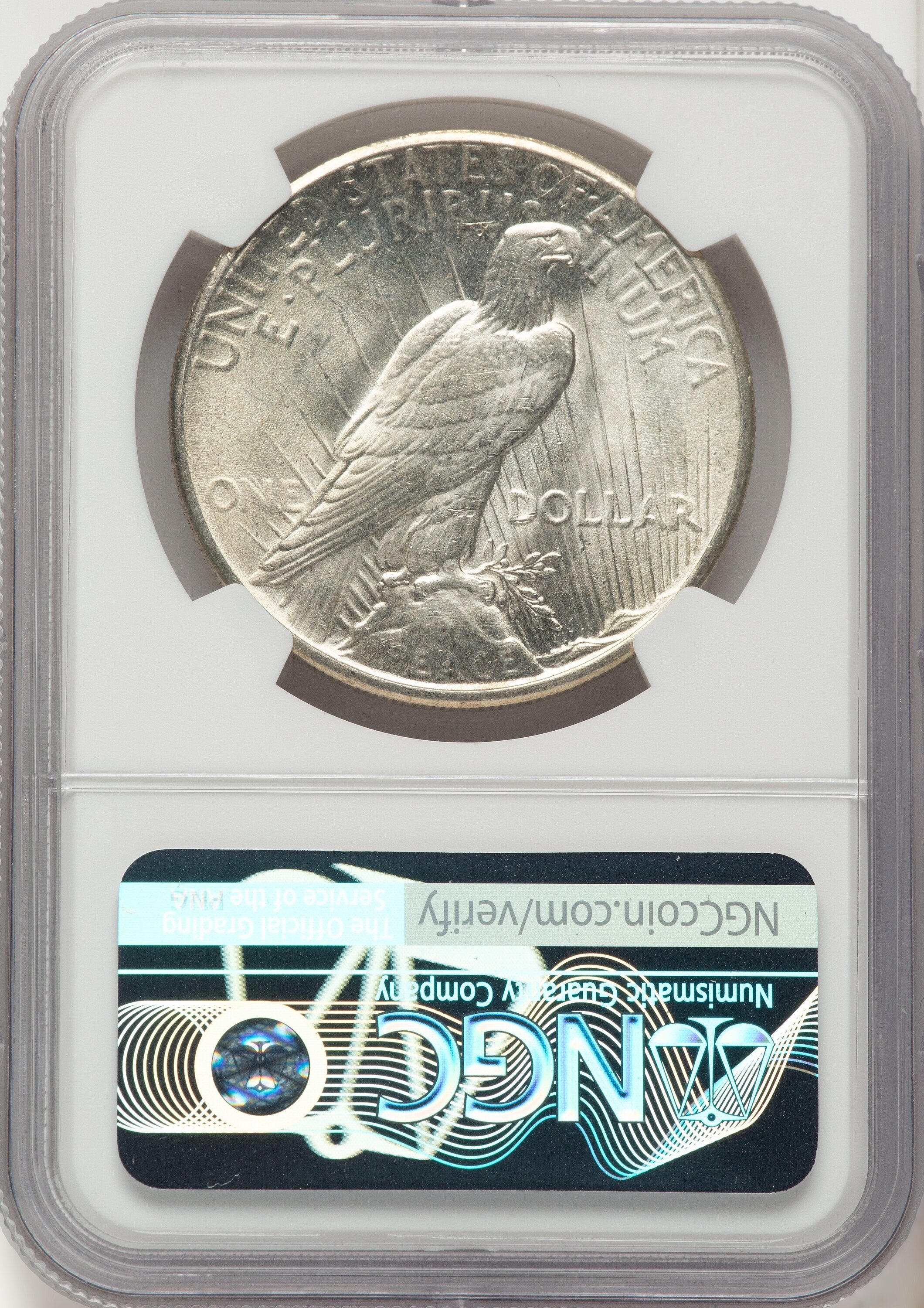 1926 Peace Dollar NGC MS66
