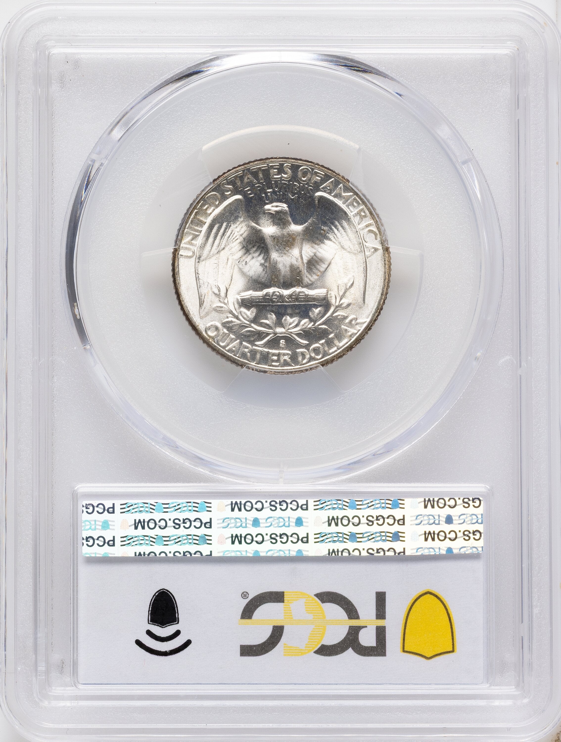 1950-S 25C Washington Quarter PCGS MS67+