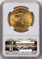 1915-S $20 Saint-Gaudens Double Eagle NGC MS65