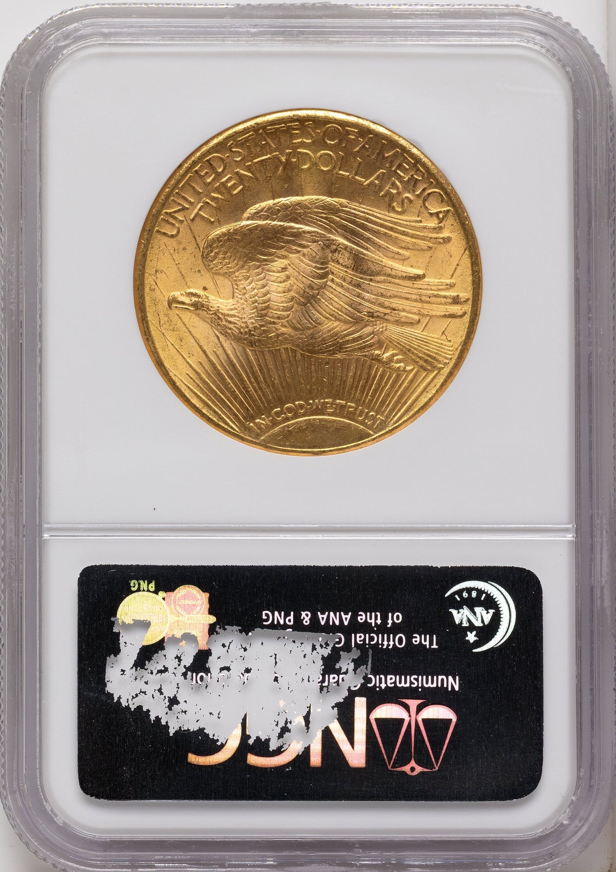 1916-S $20 Saint-Gaudens Double Eagle NGC MS65