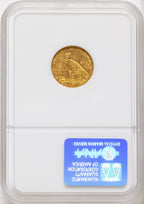 1909 $2.50 Indian Quarter Eagle NGC MS63