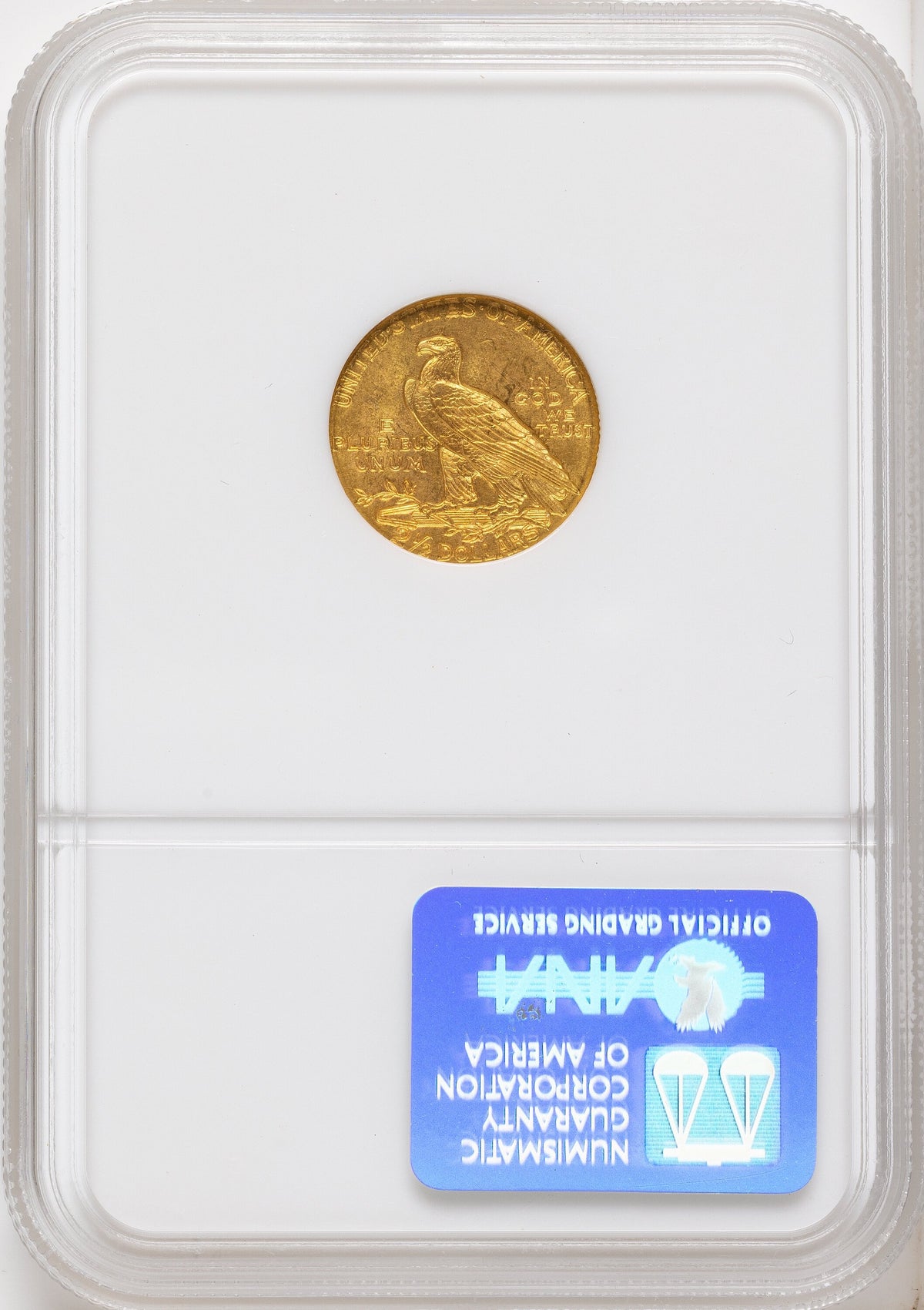 1909 $2.50 Indian Quarter Eagle NGC MS63