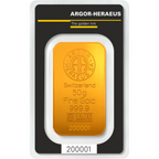 50 Gram Gold Bar Argor-Heraeus
