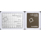 50 GRAM PLATINUM COMBI-BAR VALCAMBI