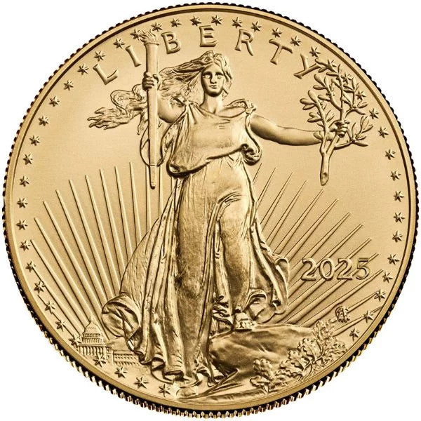 2025 - 500 OZ Mint Sealed Box American Gold Eagles