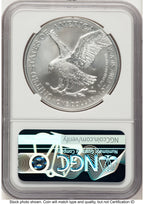 2021-W TY2 Burnished Silver Eagle 1 oz 2022 US Mint Releases Kenneth Bressett Red Book NGC PF70