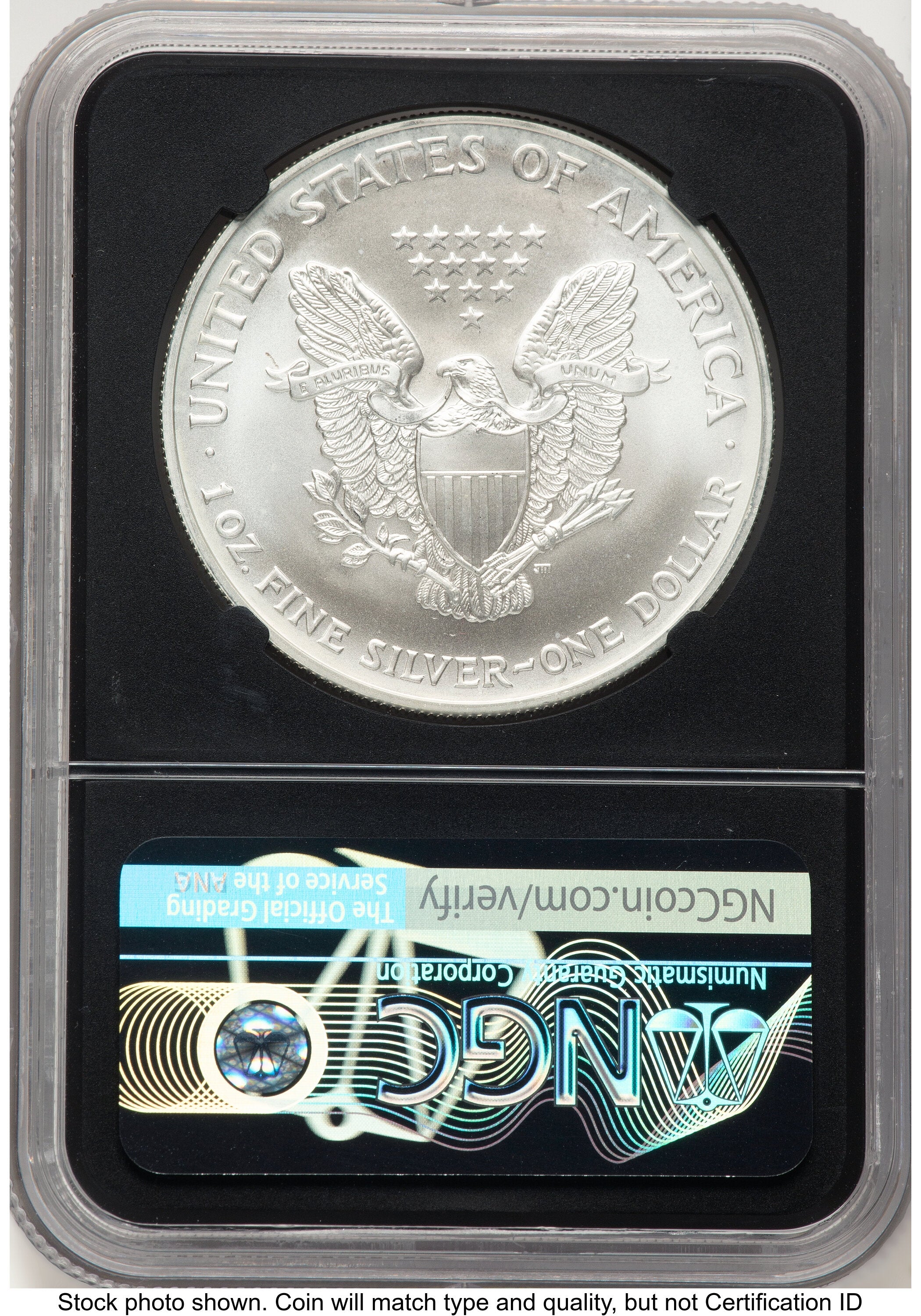 2003 Silver Eagle NGC MS70 Ed Moy