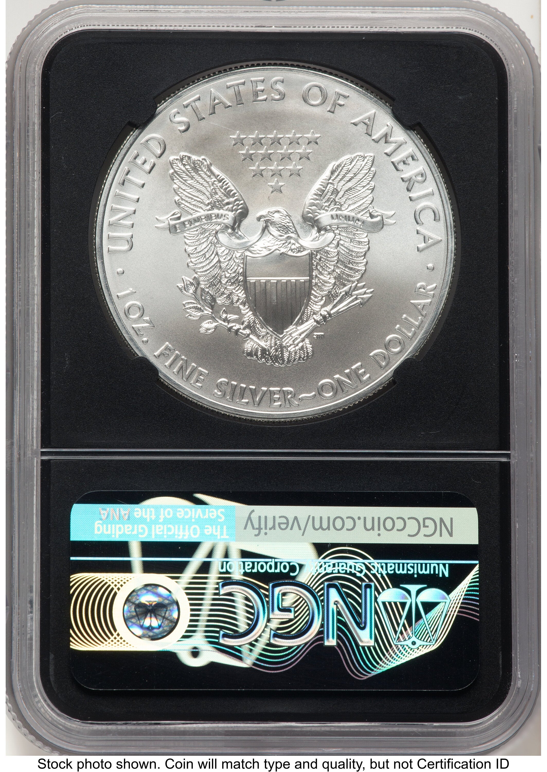2015 Silver Eagle NGC MS70 Ed Moy