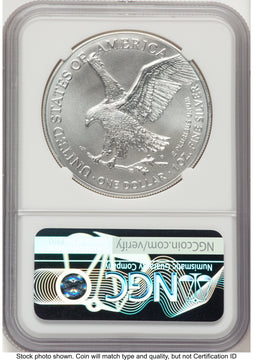 2023-(W) Silver Eagle FDI Red Book X-Label NGCX MS10