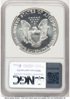 1988 Silver Eagle Early Production Kenneth Bressett Red Book From US Mint Sealed Box NGC PF70