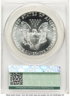 1988 Silver Eagle Early Delivery Ron Drzewucki CACG MS70