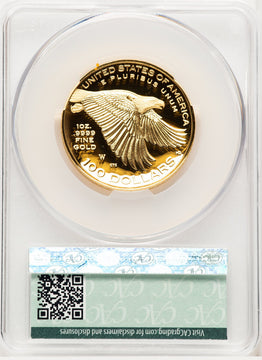 2017-W G$100 American Liberty High Relief Non Designation CACG PR70