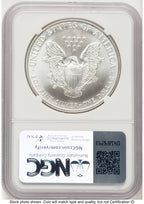 1994 Silver Eagle Mike Castle NGC MS70