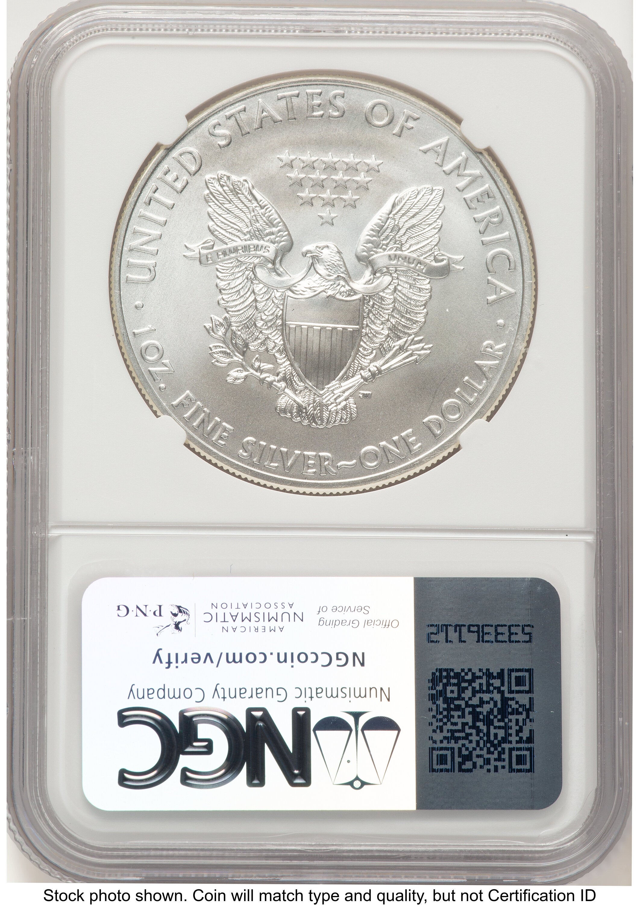 2012 Silver Eagle Mike Castle NGC MS70