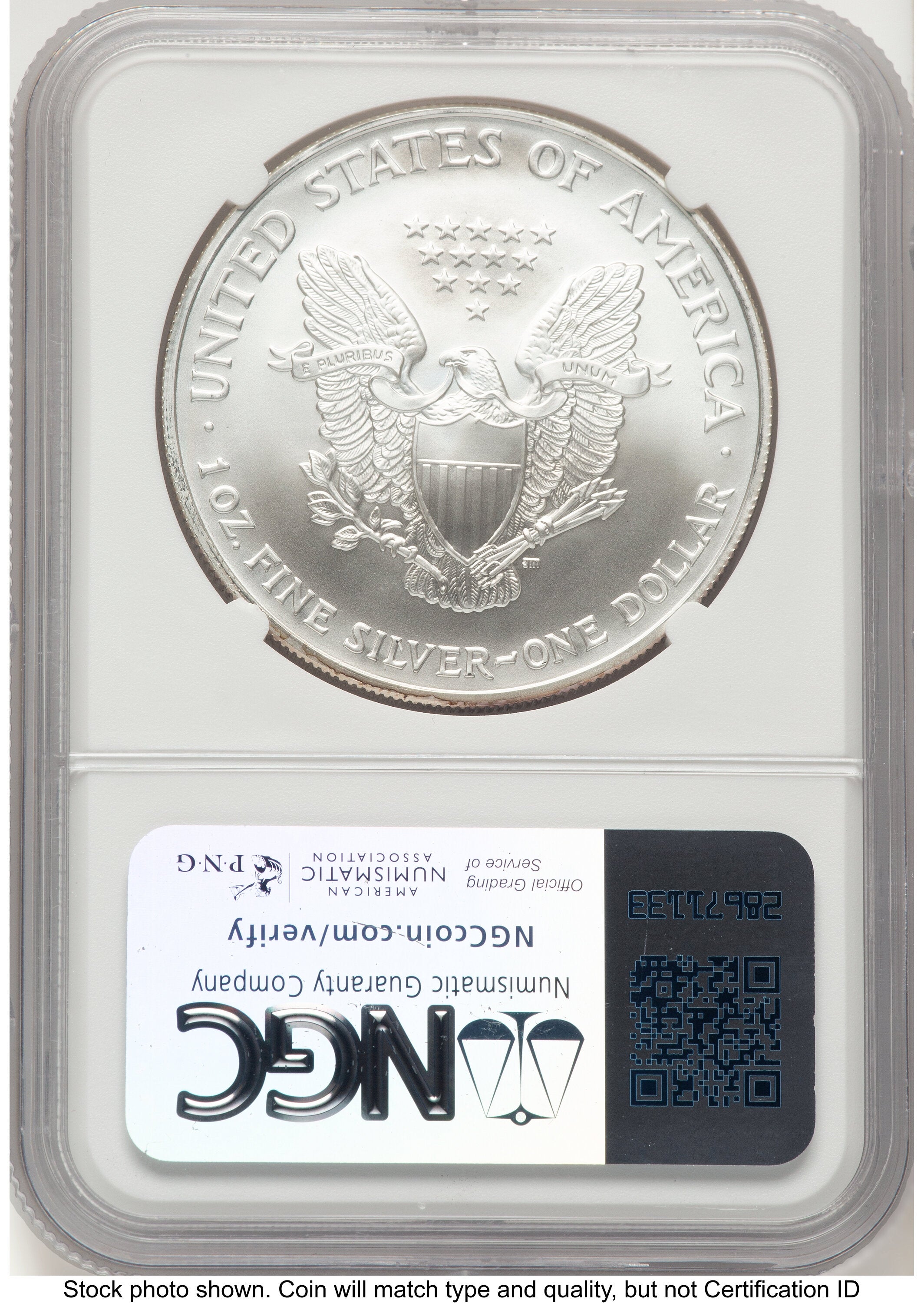 2006 Silver Eagle Mike Castle NGC MS70