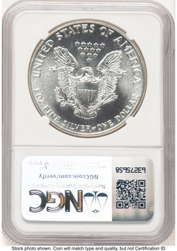 1988 Silver Eagle Mike Castle NGC MS70