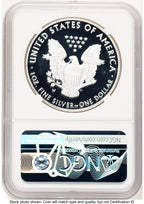 2020-W Proof Silver Eagle 1 oz FDI Mike Castle NGC PF70