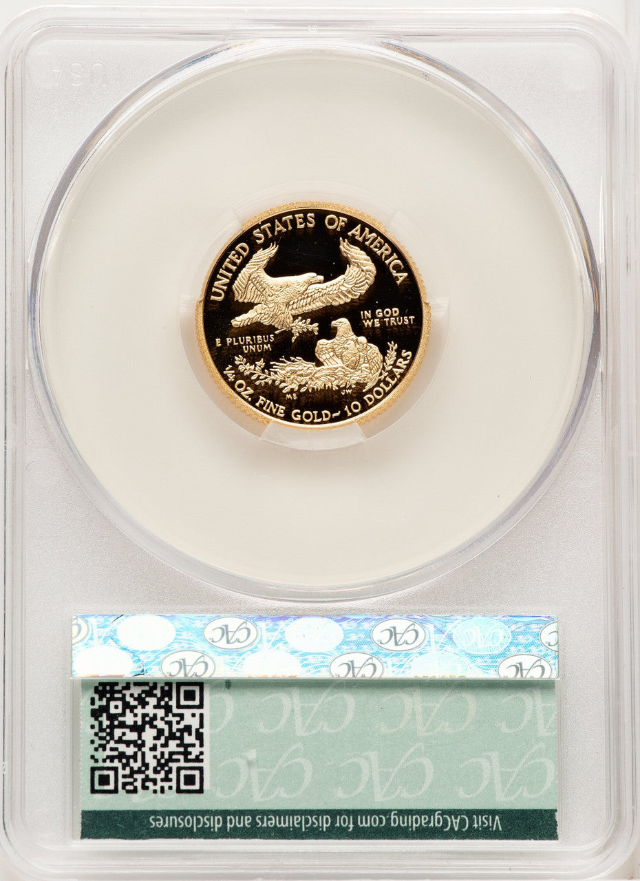 2017-W Gold American Eagle 4-Coin Set First Delivery CACG PR70