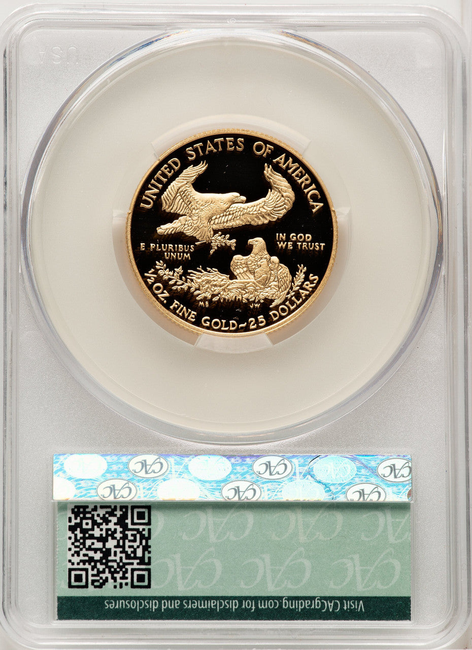 2017-W Gold American Eagle 4-Coin Set First Delivery CACG PR70