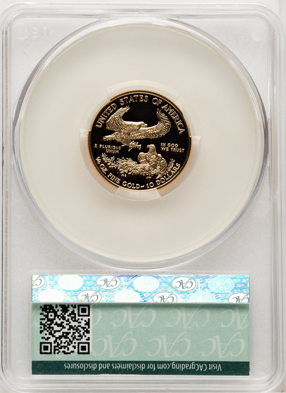2018-W Gold American Eagle 4-Coin Set First Delivery CACG PR70