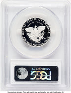 2005-W Proof Platinum Eagle 1/2 oz Blue Gradient PCGS PR70