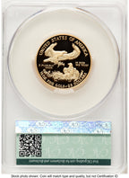 2017-W Proof Gold Eagle 1/2 oz First Delivery CACG PR70