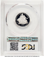 2004-W Proof Platinum Eagle 1/4 oz Blue Gradient PCGS PR70