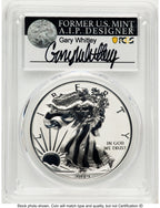 2019-S Enhanced Reverse Proof Silver Eagle 1 oz FS Gary Whitley PCGS PR70