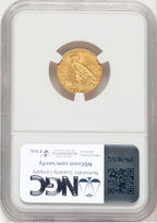 1911 $2.50 Indian Quarter Eagle NGC MS63 (520381046)