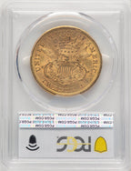 1869-S $20 Liberty Double Eagle PCGS MS61 (520396016)